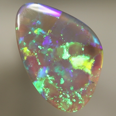 SOLID SEMI BLACK OPAL Top qualtiy. Flag Harlequin pattern, very bright. SEE VIDEO  